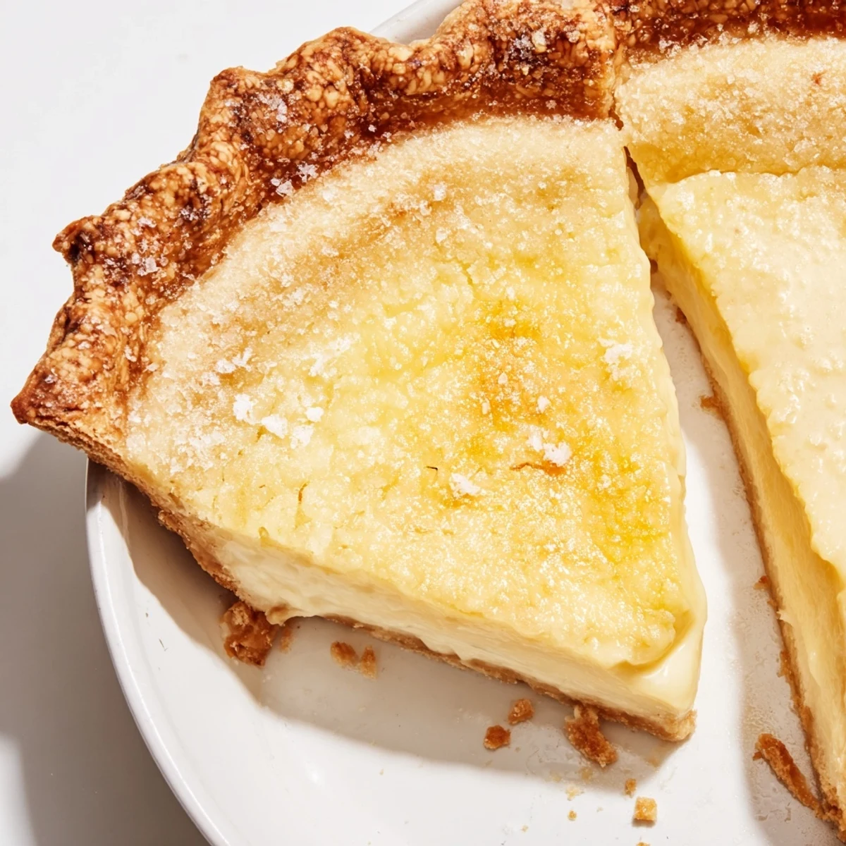 Water Pie Nostalgic Dessert