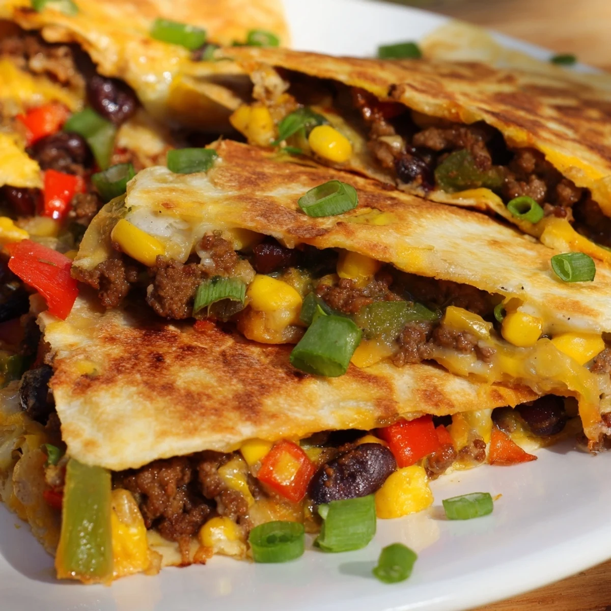 Sheet Pan Quesadillas Beef