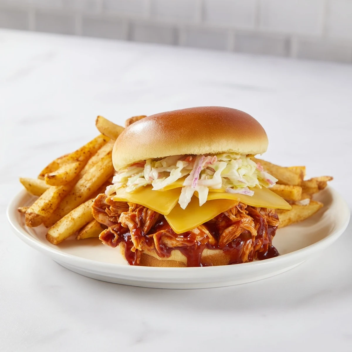 Juicy BBQ Chicken Sliders