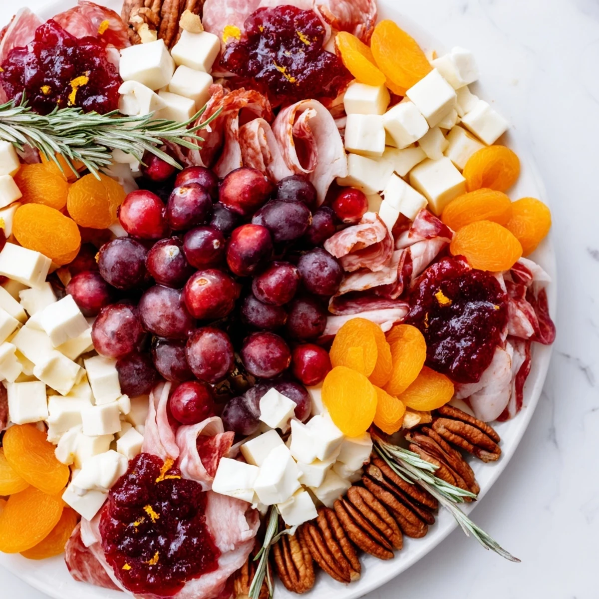 Cranberry Wreath Platter