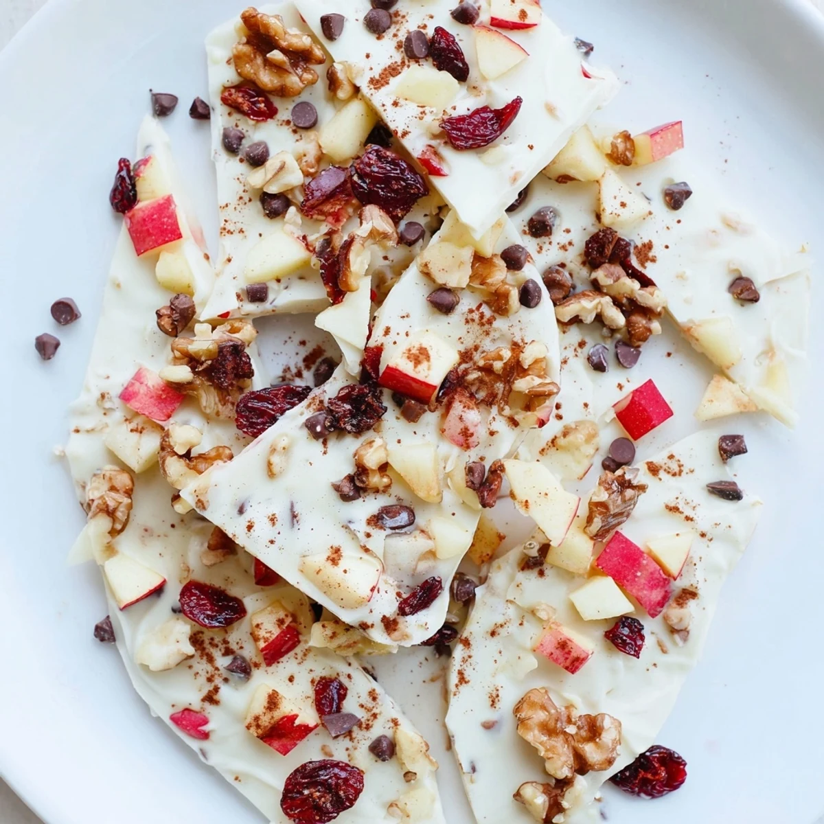 Apple Cinnamon Yogurt Bark