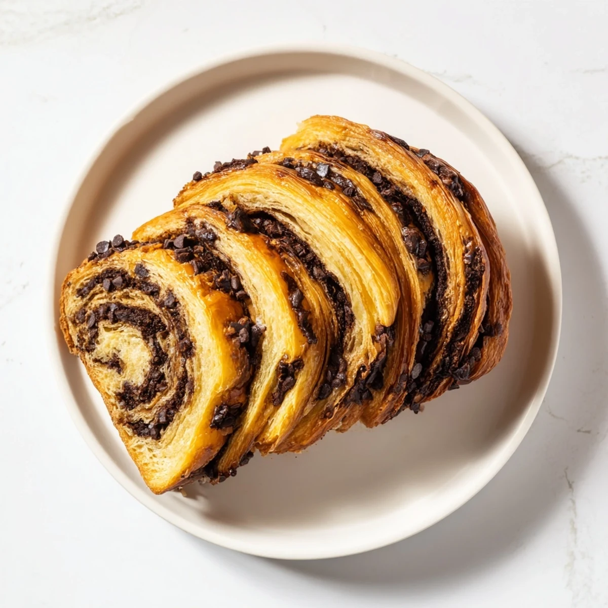 Golden-brown Crookies layered with chocolate chips, a delicious fusion dessert for any occasion.