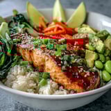 Soy Ginger Salmon Bowl