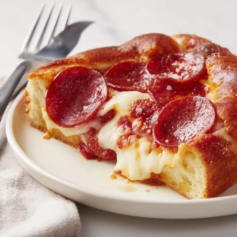 Stuffed Crust Pepperoni Pizza