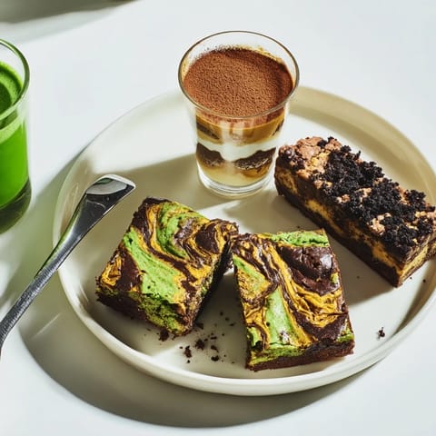 Indulgent chai tiramisu in mini cups, layered with spiced mascarpone and tea-soaked biscuits.  