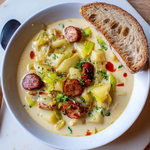 Potato Leek Chorizo Bowl