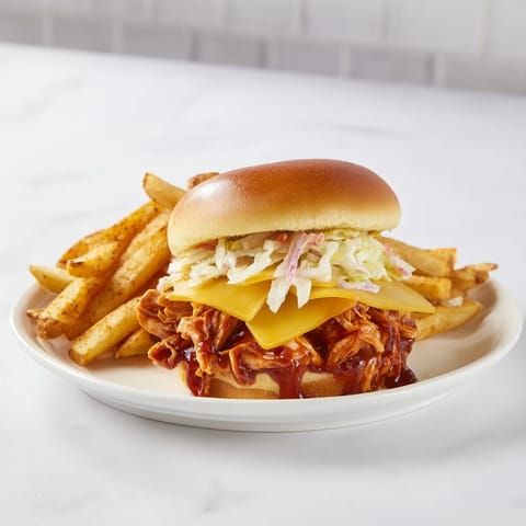 Juicy BBQ Chicken Sliders