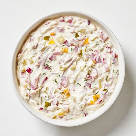 Sweet Sour Pickle Dip