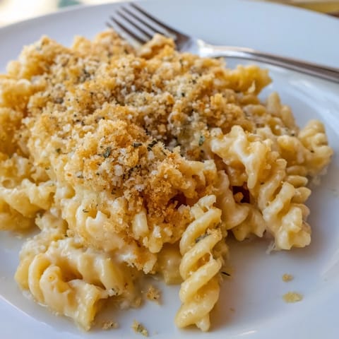 Lightened Mac Snowflake Pasta