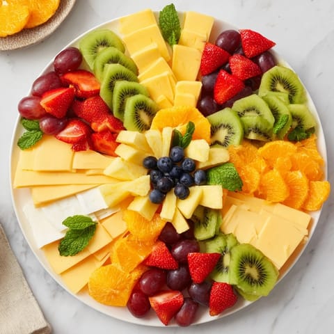 Kaleidoscope Circle Fruit Cheese