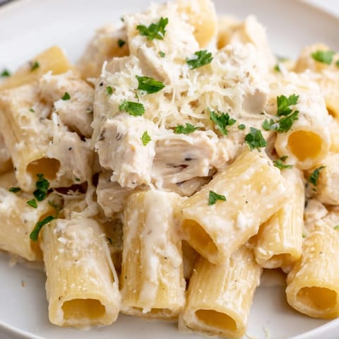 Chicken Alfredo Bake