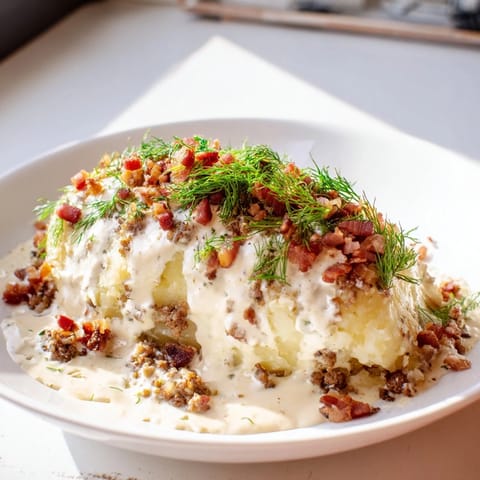 A close-up of golden-brown Lithuanian Cepelinai, showing the potato dough and meat filling.
