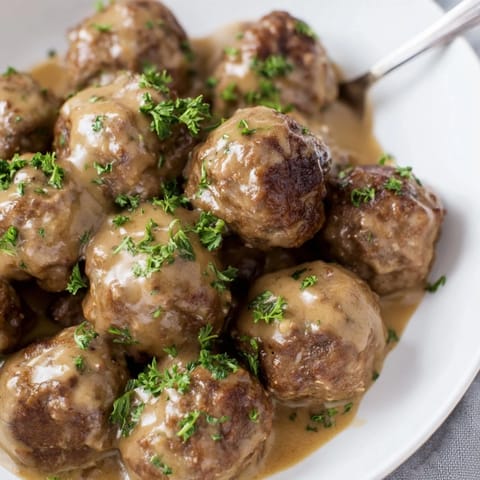 Swedish Tender Spiced Meatballs