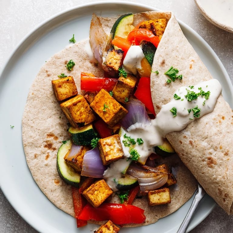Satisfying Vegan Viral Recipe re-make, showcasing vibrant roasted vegetables and savory tofu.