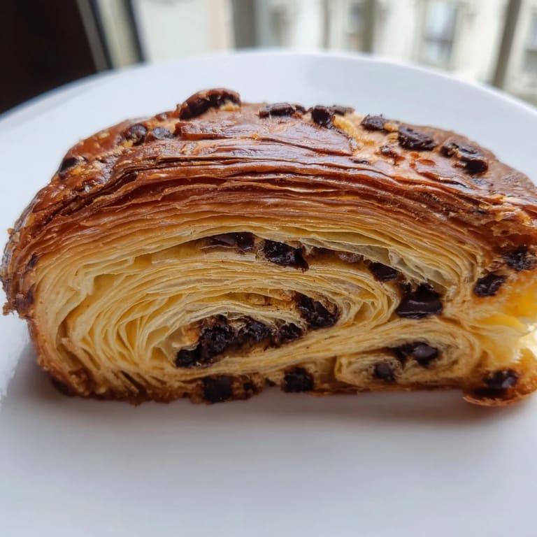 Warm, freshly baked Crookie with a crispy croissant exterior and soft, cookie interior awaits.