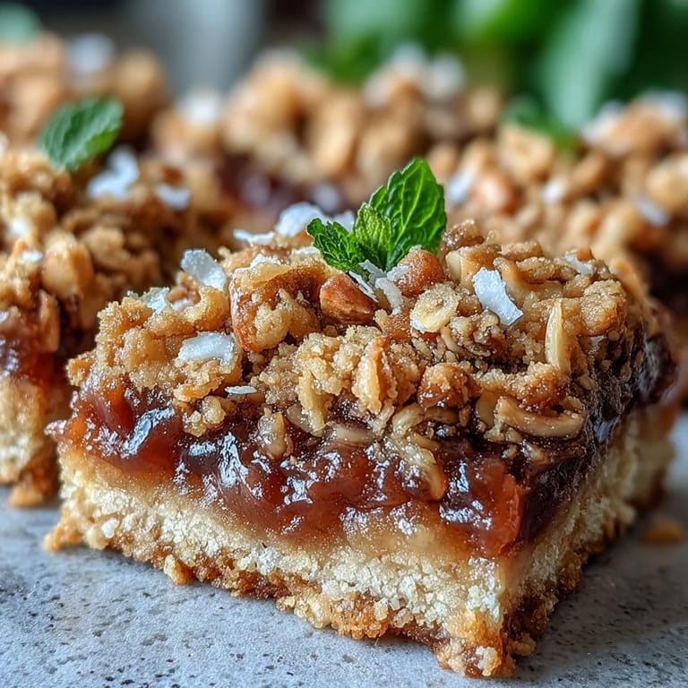 Homemade Guava Jam Bars on parchment with lime wedges and roasted macadamia nuts nearby.