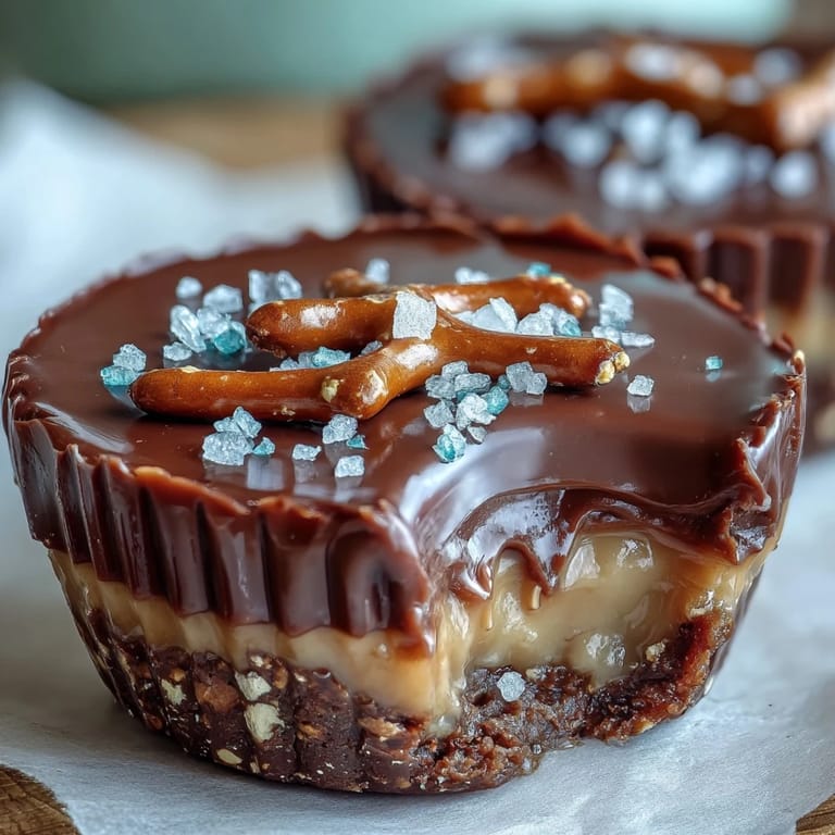 Salty pretzel base, rich peanut butter center, and silky chocolate topping make these peanut butter eggs irresistible.